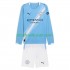 Nogometni Dresovi Manchester City Dječji Domaći dres 2025-2026 Dugi Rukav