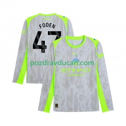 Nogometni Dresovi Manchester City Phil Foden 47 Muški Treći dres 2025-2026 Dugi Rukav