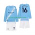 Nogometni Dresovi Manchester City Rodrigo Hernandez 16 Dječji Domaći dres 2025-2026 Dugi Rukav