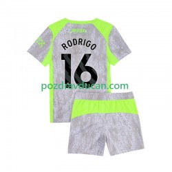 Nogometni Dresovi Manchester City Rodrigo Hernandez 16 Dječji Treći dres 2025-2026 Kratkih Rukava