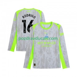 Nogometni Dresovi Manchester City Rodrigo Hernandez 16 Muški Treći dres 2025-2026 Dugi Rukav