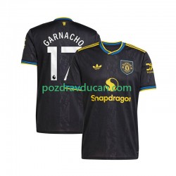 Nogometni Dresovi Manchester United Alejandro Garnacho 17 Muški Treći dres 2025-2026 Kratkih Rukava