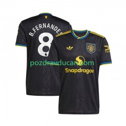 Nogometni Dresovi Manchester United Bruno Fernandes 8 Muški Treći dres 2025-2026 Kratkih Rukava