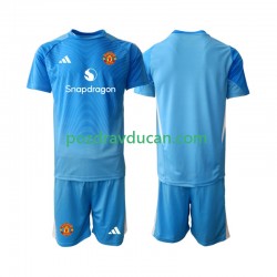 Nogometni Dresovi Manchester United Vratar Dječji Domaći dres 2025-2026 Kratkih Rukava