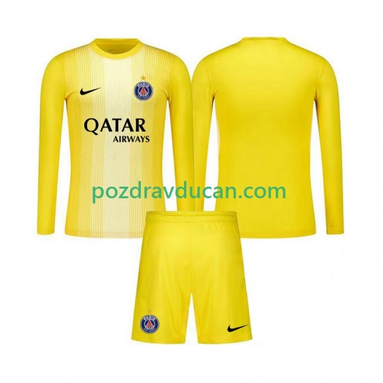 Nogometni Dresovi Paris Saint-Germain Vratar Dječji Treći dres 2025-2026 Dugi Rukav