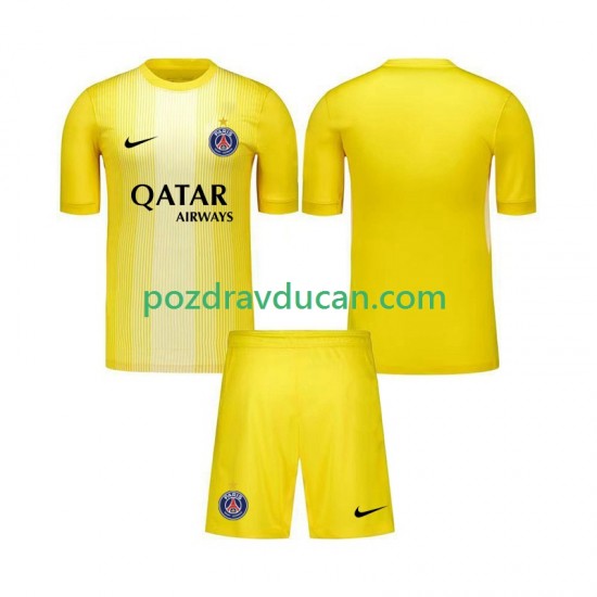 Nogometni Dresovi Paris Saint-Germain Vratar Dječji Treći dres 2025-2026 Kratkih Rukava