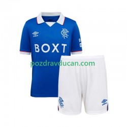 Nogometni Dresovi Rangers Dječji Domaći dres 2025-2026 Kratkih Rukava