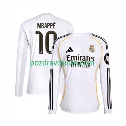 Nogometni Dresovi Real Madrid Mbappé Kylian 10 Muški Domaći dres 2025-2026 Dugi Rukav