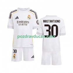 Nogometni Dresovi Real Madrid Mastantuono 30 Dječji Domaći dres 2025-2026 Kratkih Rukava