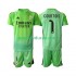 Nogometni Dresovi Real Madrid Thibaut Courtois 1 Dječji Gostujući dres 2025-2026 Kratkih Rukava