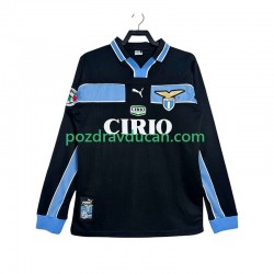 Nogometni Dresovi SS Lazio Retro Muški Gostujući dres 1998 1999 Dugi Rukav