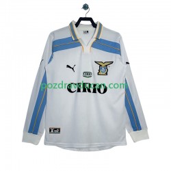 Nogometni Dresovi SS Lazio 2000 Retro Muški Gostujući dres 1999 Dugi Rukav