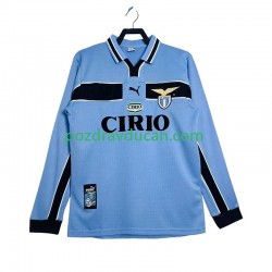 Nogometni Dresovi SS Lazio Retro Muški Domaći dres 1998 1999 Dugi Rukav