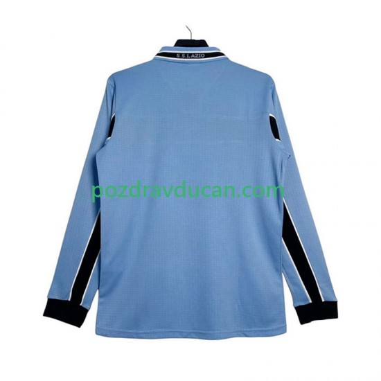 Nogometni Dresovi SS Lazio Retro Muški Domaći dres 1998 1999 Dugi Rukav