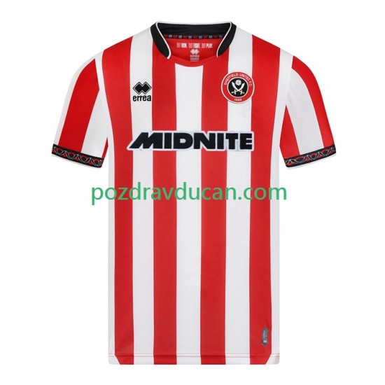 Nogometni Dresovi Sheffield United Muški Domaći dres 2025-2026 Kratkih Rukava