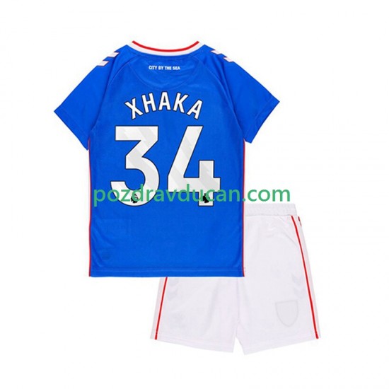 Nogometni Dresovi Sunderland Granit Xhaka 34 Dječji Gostujući dres 2025-2026 Kratkih Rukava