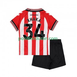 Nogometni Dresovi Sunderland Granit Xhaka 34 Dječji Domaći dres 2025-2026 Kratkih Rukava