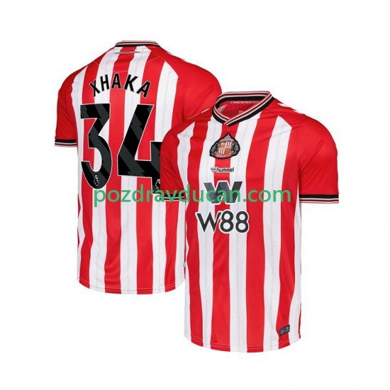 Nogometni Dresovi Sunderland Granit Xhaka 34 Muški Domaći dres 2025-2026 Kratkih Rukava
