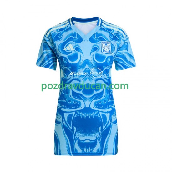 Nogometni Dresovi Tigres UANL Ženski Gostujući dres 2025-2026 Kratkih Rukava