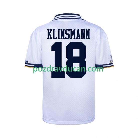 Nogometni Dresovi Tottenham Hotspur Retro Muški Domaći dres 1994 Kratkih Rukava