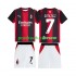 Nogometni Dresovi AC Milan Gimenez 7 Dječji Domaći dres 2026-2027 Kratkih Rukava