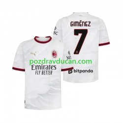 Nogometni Dresovi AC Milan Gimenez 7 Muški Gostujući dres 2026-2027 Kratkih Rukava