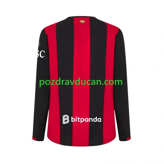 Nogometni Dresovi AC Milan Muški Domaći dres 2026-2027 Dugi Rukav