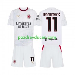 Nogometni Dresovi AC Milan Ibrahimović 11 Dječji Gostujući dres 2026-2027 Kratkih Rukava