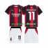 Nogometni Dresovi AC Milan Ibrahimović 11 Dječji Domaći dres 2026-2027 Kratkih Rukava