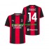 Nogometni Dresovi AC Milan Modrić Luka 14 Muški Domaći dres 2026-2027 Kratkih Rukava