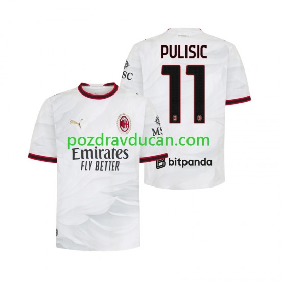 Nogometni Dresovi AC Milan Pulisic 11 Muški Gostujući dres 2026-2027 Kratkih Rukava