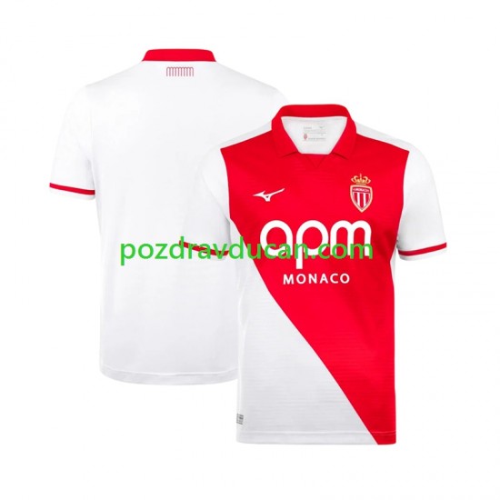 Nogometni Dresovi AS Monaco Muški Domaći dres 2026-2027 Kratkih Rukava