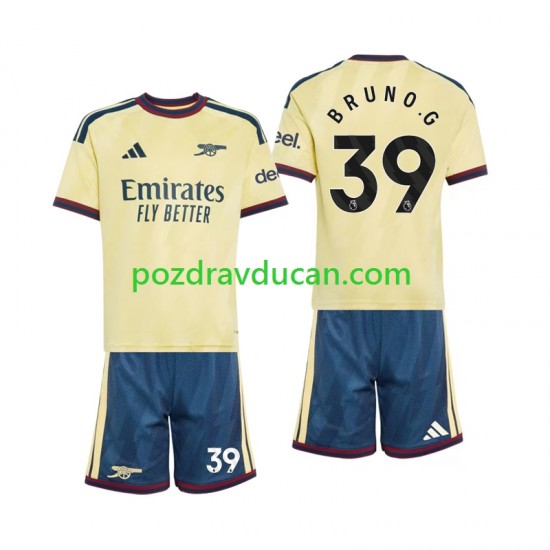 Nogometni Dresovi Arsenal Bruno Guimaraes 39 Dječji Treći dres 2026-2027 Kratkih Rukava