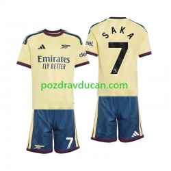 Nogometni Dresovi Arsenal Bukayo Saka 7 Dječji Treći dres 2026-2027 Kratkih Rukava