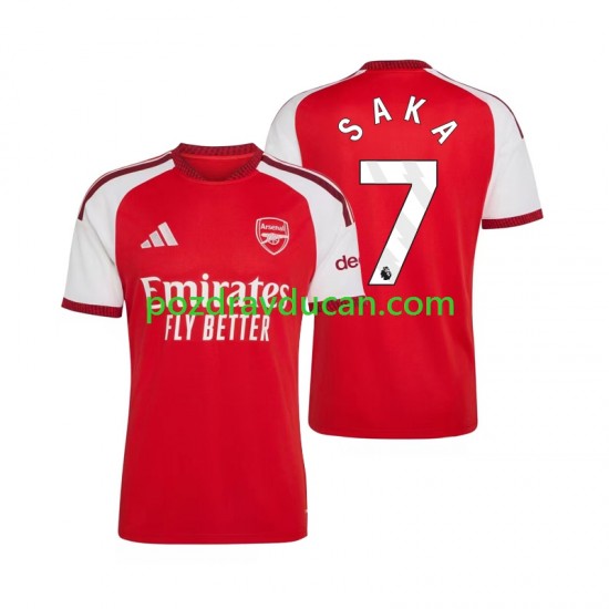 Nogometni Dresovi Arsenal Bukayo Saka 7 Muški Domaći dres 2026-2027 Kratkih Rukava