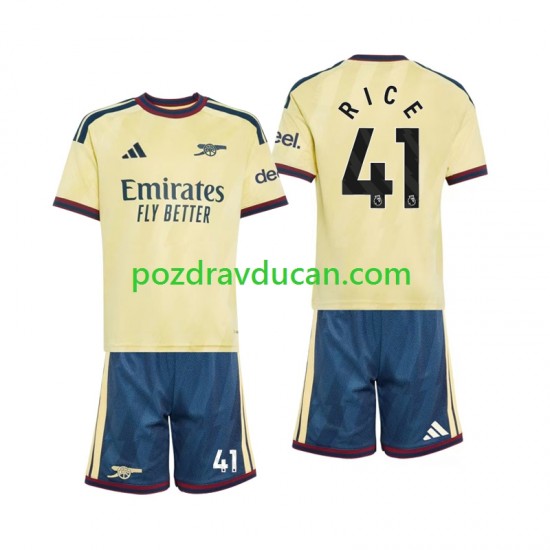 Nogometni Dresovi Arsenal Declan Rice 41 Dječji Treći dres 2026-2027 Kratkih Rukava