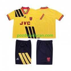 Nogometni Dresovi Arsenal 1993 Retro Dječji Gostujući dres 1994 Kratkih Rukava