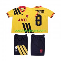 Nogometni Dresovi Arsenal WRIGHT 8 1993 Retro Dječji Gostujući dres 1994 Kratkih Rukava