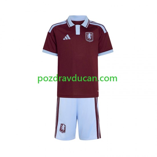Nogometni Dresovi Aston Villa Dječji Domaći dres 2026-2027 Kratkih Rukava