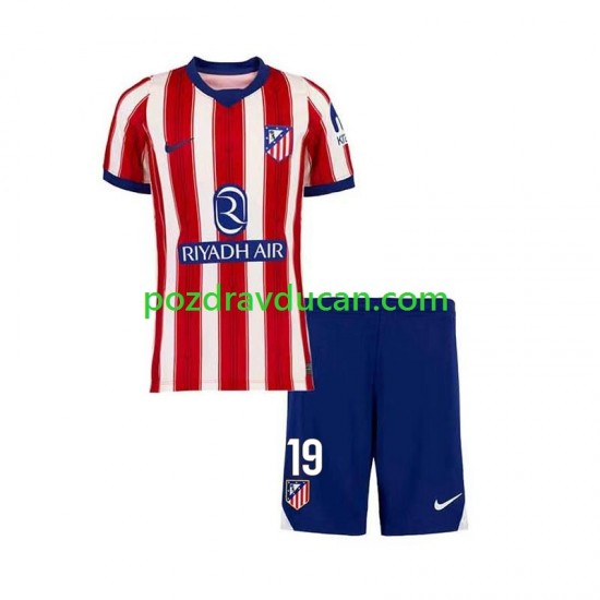 Nogometni Dresovi Atlético Madrid Julian Alvarez 19 Dječji Domaći dres 2026-2027 Kratkih Rukava
