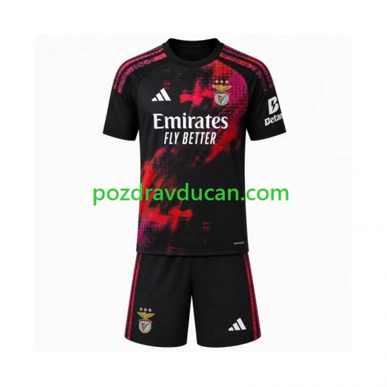 Nogometni Dresovi Benfica Dječji Treći dres 2026-2027 Kratkih Rukava