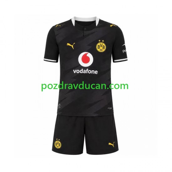 Nogometni Dresovi Borussia Dortmund Dječji Gostujući dres 2026-2027 Kratkih Rukava