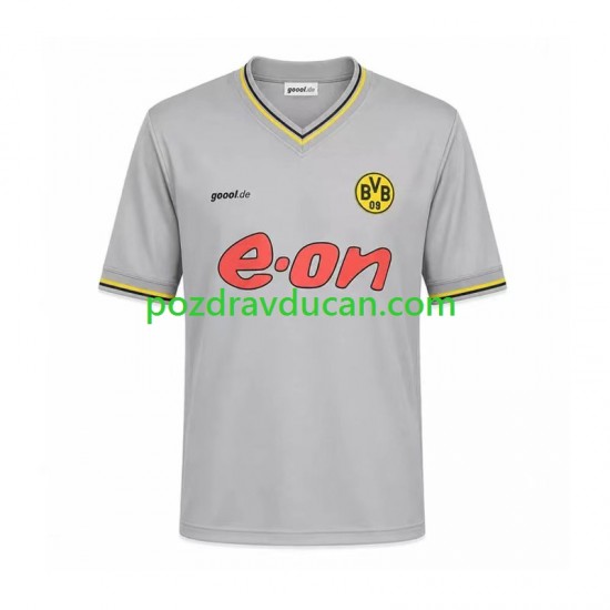 Nogometni Dresovi Borussia Dortmund Retro Muški Gostujući dres 2002 Kratkih Rukava