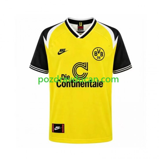 Nogometni Dresovi Borussia Dortmund 1995 Retro Muški Domaći dres Kratkih Rukava