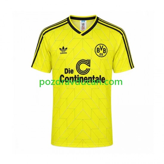 Nogometni Dresovi Borussia Dortmund Retro Muški Domaći dres 1998 Kratkih Rukava