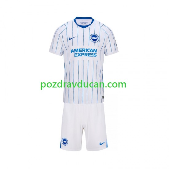 Nogometni Dresovi Brighton & Hove Albion Dječji Gostujući dres 2026-2027 Kratkih Rukava