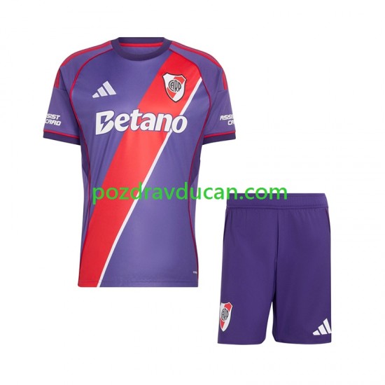 Nogometni Dresovi CA River Plate Dječji Treći dres 2026-2027 Kratkih Rukava