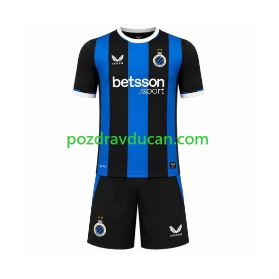 Nogometni Dresovi Club Brugge Dječji Domaći dres 2026-2027 Kratkih Rukava