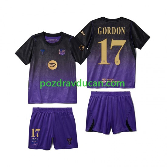 Nogometni Dresovi FC Barcelona Anthony Gordon 17 Dječji Gostujući dres 2026-2027 Kratkih Rukava