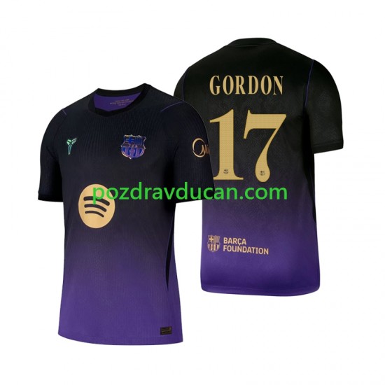 Nogometni Dresovi FC Barcelona Anthony Gordon 17 Muški Gostujući dres 2026-2027 Kratkih Rukava
